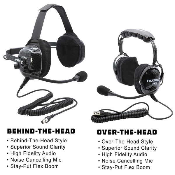 Rugged Radios 696 PLUS Remote Head Complete Communication Audio Kit  UTVS0084533