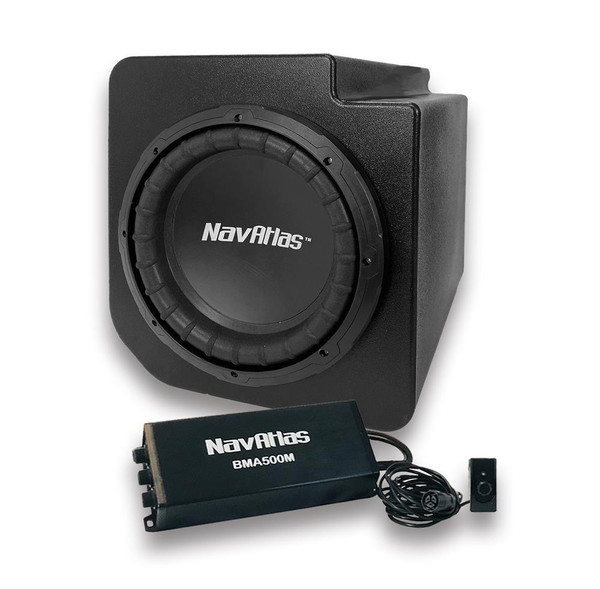 NavAtlas Polaris Ranger 10" Under Dash Subwoofer System with 500Watt Amplifier  UTVS0084692
