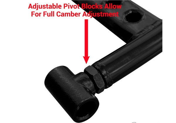 SuperATV Polaris Ranger XP 1000 High Clearance 1.5 Forward Offset A-Arms AA-P-RAN900-1.5-HC-02#AA