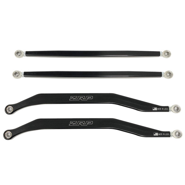 Zollinger Racing Products ZRP Polaris RZR Turbo S High Clearance Billet Radius Rods (Black) Zollinger Racing Products UTVS0009236 UTV Source