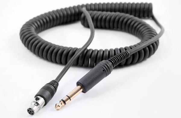 Rugged Radios David Clark Style 5 ft. 1/4" Headset Coil Cord Rugged Radios UTVS0010015 UTV Source