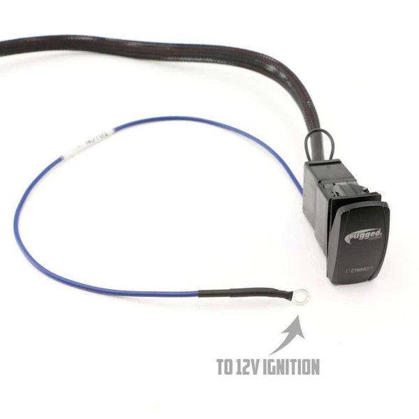 Rugged Radios Rocker Power Switch for Waterproof Mobile Radios and Rugged Intercoms UTVS0010035
