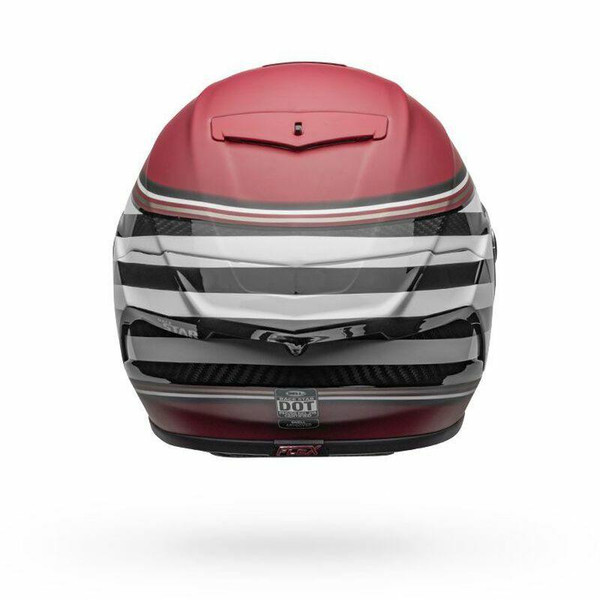 Bell Helmets Race Star Flex DLX RSD the Zone Large White/Candy Red BL-7110266