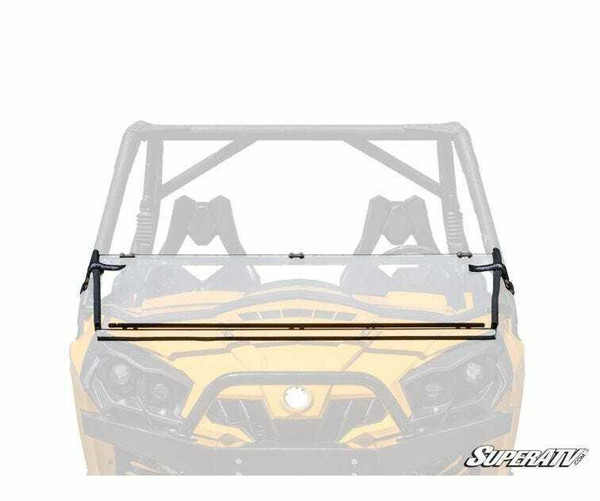 SuperATV Can-am Commander Scratch Resistant Flip Down Windshield (FDWS-CA-COM-70)