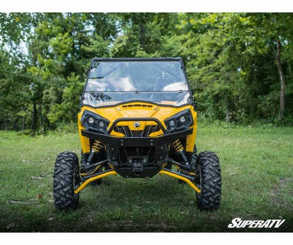 SuperATV Can-Am Commander Windshield Flip Down Scratch Resistant FDWS-CA-COM-70