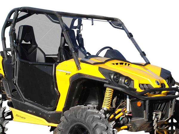 SuperATV Can-am Commander Scratch Resistant Full Windshield SuperATV UTVS0011588 UTV Source