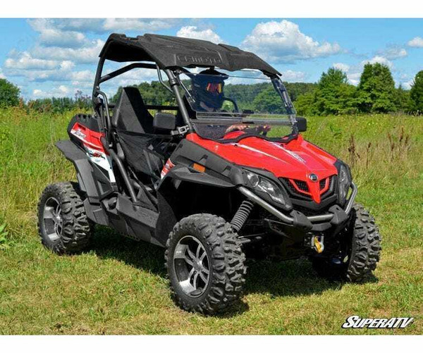 SuperATV CFMOTO ZForce Windshield Flip Scratch Resistant FWS-CF-ZF800EX-70