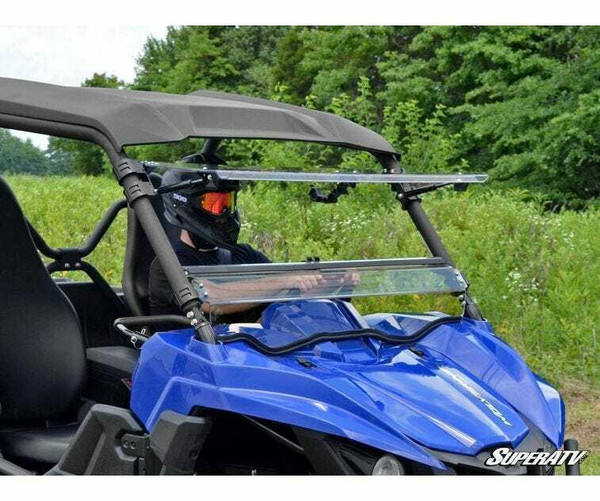 SuperATV Yamaha Wolverine Windshield Flip Scratch Resistant FWS-Y-WV-70