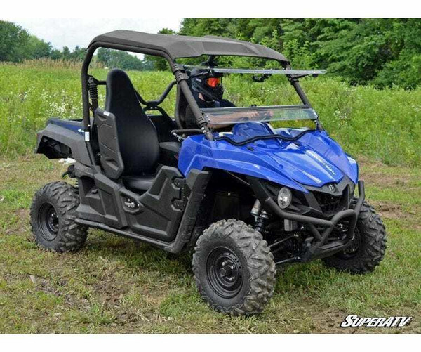 SuperATV Yamaha Wolverine Windshield Flip Scratch Resistant FWS-Y-WV-70