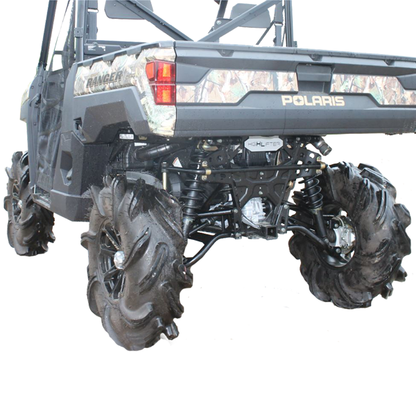 High Lifter 2018-20 Polaris Ranger 1000 Rear Upper and Lower Control Arms Black MCRA-RNG1-B1