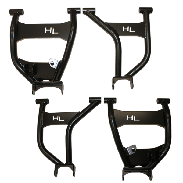 High Lifter Polaris Ranger 1000 Rear Upper and Lower Control Arms (Black) High Lifter UTVS0014045 UTV Source