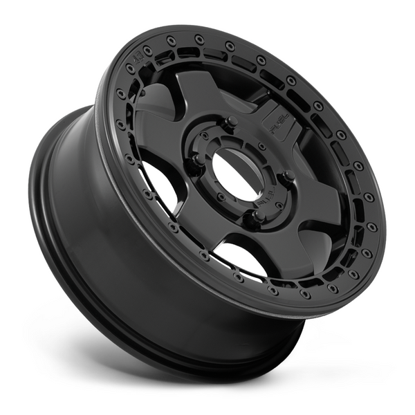 Fuel Offroad D922 Block Beadlock UTV Wheel (15X6) (4X137) (Matte Black) (D9221560A650)