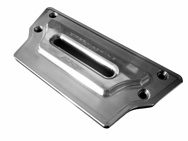 Viper Machine Kawasaki Teryx KRX 1000 Billet Winch Plate with Integrated Rope Hawse Viper Machine UTVS0027568 UTV Source