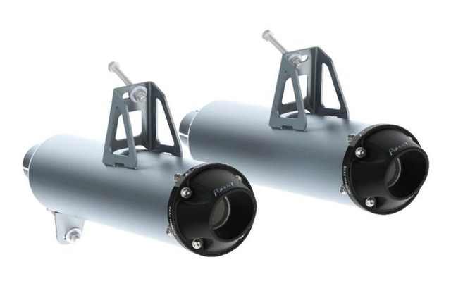 MBRP Can-Am Maverick 1000 Turbo Dual Slip-On Performance Series Mufflers MBRP Powersports UTVS0030448 UTV Source