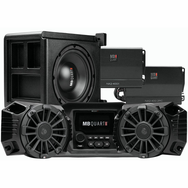 MB Quart Polaris Ranger Tuned Audio System (Stage 3) (2 Speaker) MB Quart UTVS0037188 UTV Source