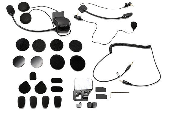 SENA Universal Helmet Clamp Kit with Slim Speakers (50S, 30K, 20S EVO and 20S) SENA UTVS0048542 UTV Source