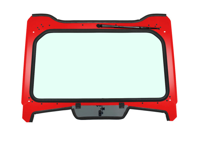UTVZilla Polaris RZR Turbo S Vented Glass Windshield with Wiper UTVS0058512