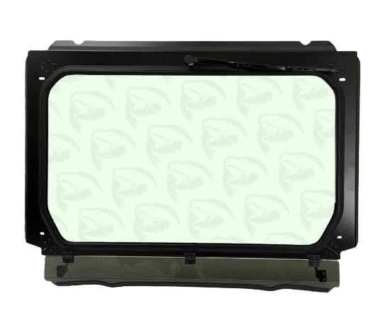 UTVZilla Polaris RZR Pro XP / Turbo R Black Vented Glass Windshield w/ Wiper  UTVS0058529