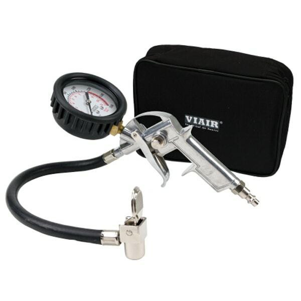 VIAIR 160 PSI Tire Gauge Inflation Gun VIAIR UTVS0060825 UTV Source