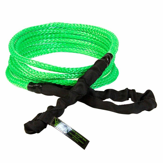 VooDoo Offroad 2.0 Santeria Series UTV Kinetic Recovery Rope with Rope Bag 1/2 x 20 ft Green UTVS0064609