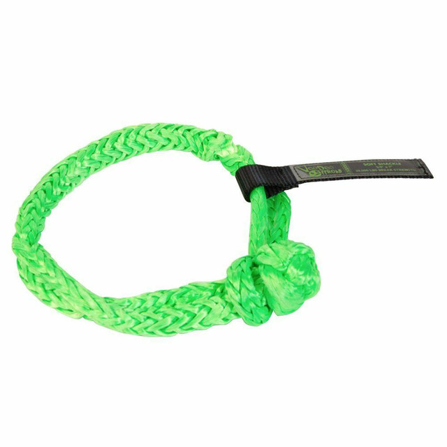 VooDoo Offroad 2.0 Santeria Series Winch Soft Shackle 3/8 x 7 Green UTVS0064616