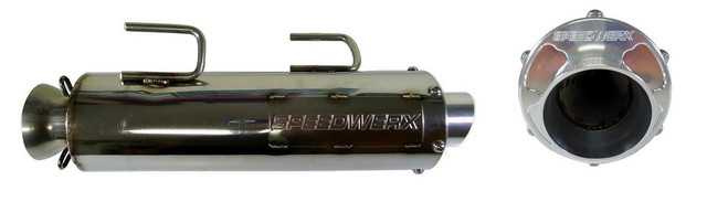 SpeedWerx Arctic Cat Wildcat X L2 Series Stainless Steel Slip-On Exhaust  UTVS0069690