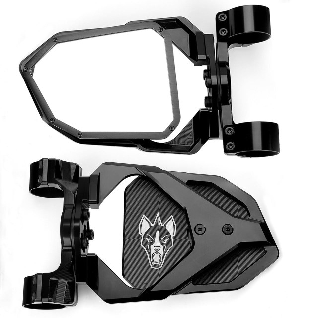 Chupacabra Offroad Cuero Race UTV Side Mirror Set  UTVS0080294