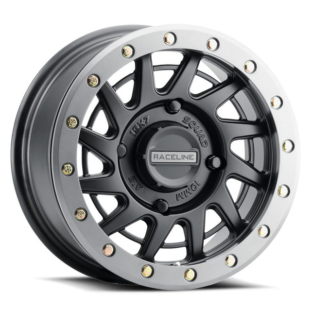 Raceline Wheels A12BG Squad UTV Beadlock Wheel (Silver)  UTVS0083658