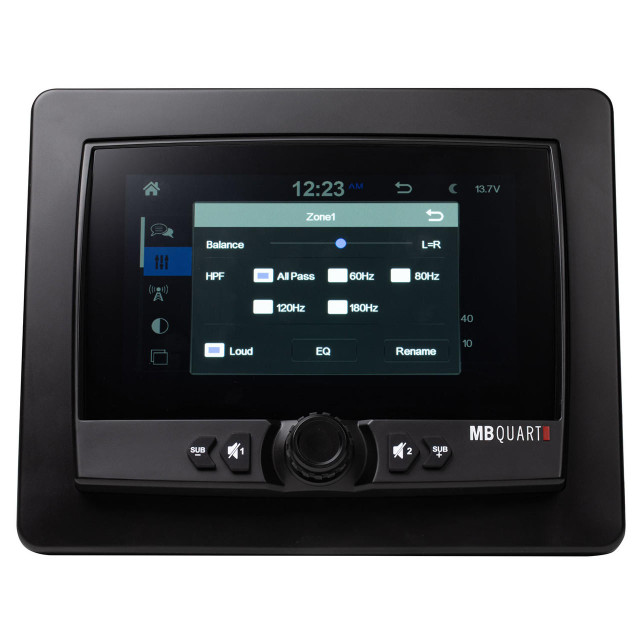 MB Quart 7" Waterproof Touchscreen CarPlay Source Unit  UTVS0083822