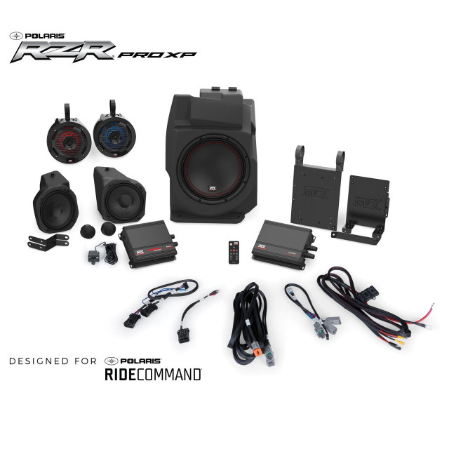 MTX Audio Polaris RZR Pro XP 5-Speaker Audio System (w/ RideCommand)  UTVS0085336