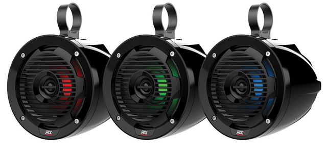 MTX Audio 8" 50w All-Weather Pair Speaker Pod w/ RGB LED  UTVS0085440