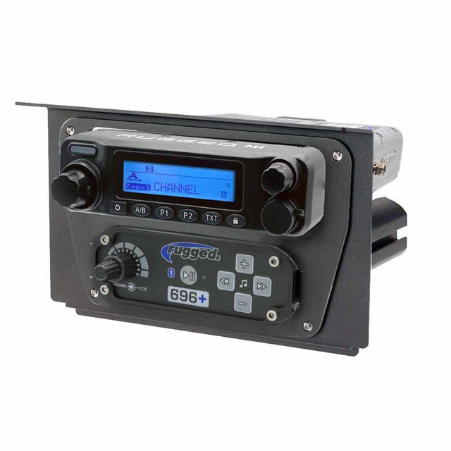 Rugged Radios Polaris RZR XP 1000 Complete Communication Kit w/ Intercom and 2-Way Radio  UTVS0086605