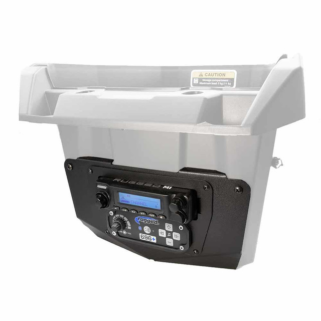 Rugged Radios Can-Am Commander and Maverick Complete Communication Kit with Intercom and 2-Way Radio - Glove Box Mount  UTVS0095194