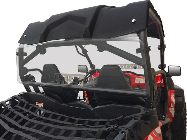 Spike Powersports CFMoto Z-Force Rear Windshield w/ Sliding Vent 77-3202V-R - UTV Source