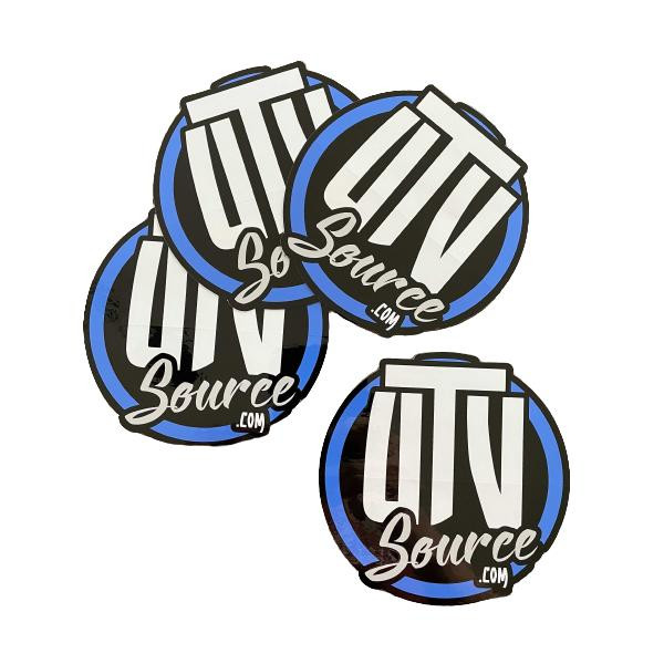UTV Source 4pc Standard Logo Sticker Pack UTV Source Gear UTVS0015226 UTV Source