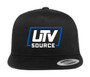 UTV Source Flat Bill Trucker Hat (Standard Logo) (Black)   UTVS0072673