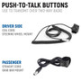 Rugged Radios Kawasaki Teryx KRX Complete Communication Kit w/ Intercom and 2-Way Radio  UTVS0086791