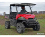 SuperATV Polaris Ranger Midsize Windshield Flip Scratch Resistant FWS-P-RANMID-70
