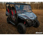 SuperATV Yamaha Wolverine X4 Windshield Flip Scratch Resistant FWS-Y-WV-X4-70