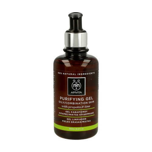 Apivita gel limpiador con propóleo y cítricos - rostro