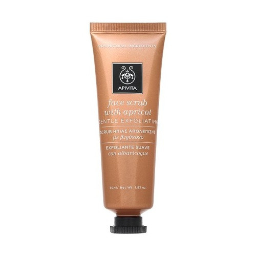 Apivita mascarilla facial exfoliante con albaricoque