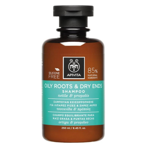 Apivita champú raíz grasa puntas secas con ortiga y propóleo
