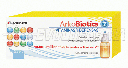 Arkobiotics vitaminas y defensas adulto. 7 unidosis