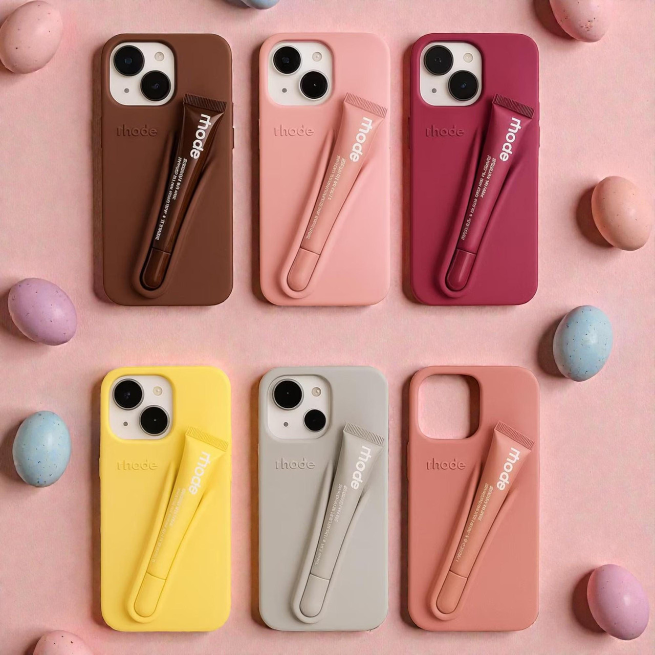 Rhode iPhone case with Peptide - Raspberry - Rhode