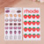 rhode - Sticker Sheet (Strawberry)