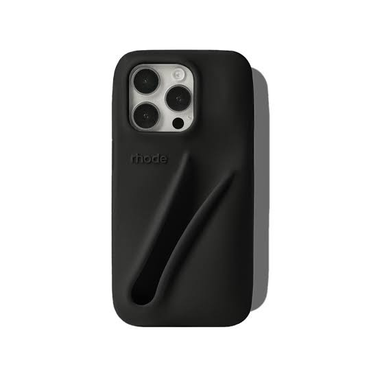 Rhode iPhone case with Peptide - Black