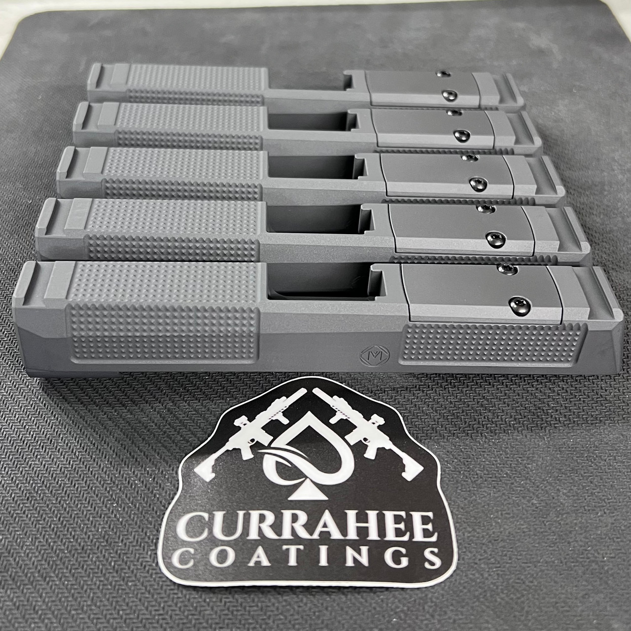 LIMITED RUN SNIPER GREY CERAKOTE - P365XL Slide | Full Knurled Texture