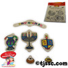 Wooden Chanuka Mobile for Decoration