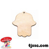 Small Wooden Hamsas for Decoration