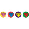 Menorahs and Dreidels Sticker Dots